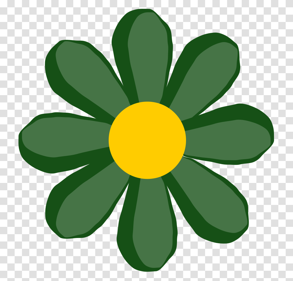 Green Sweet Flower Clip Arts For Web, Plant, Blossom, Daisy, Daisies Transparent Png