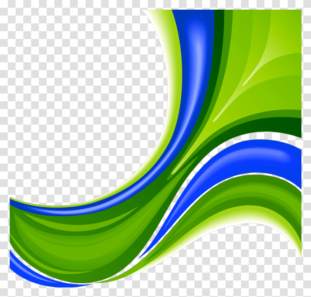 Green Swirl Swirl Waves, Floral Design, Pattern Transparent Png