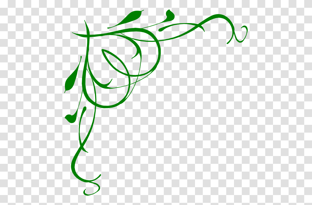 Green Swirls, Floral Design, Pattern Transparent Png