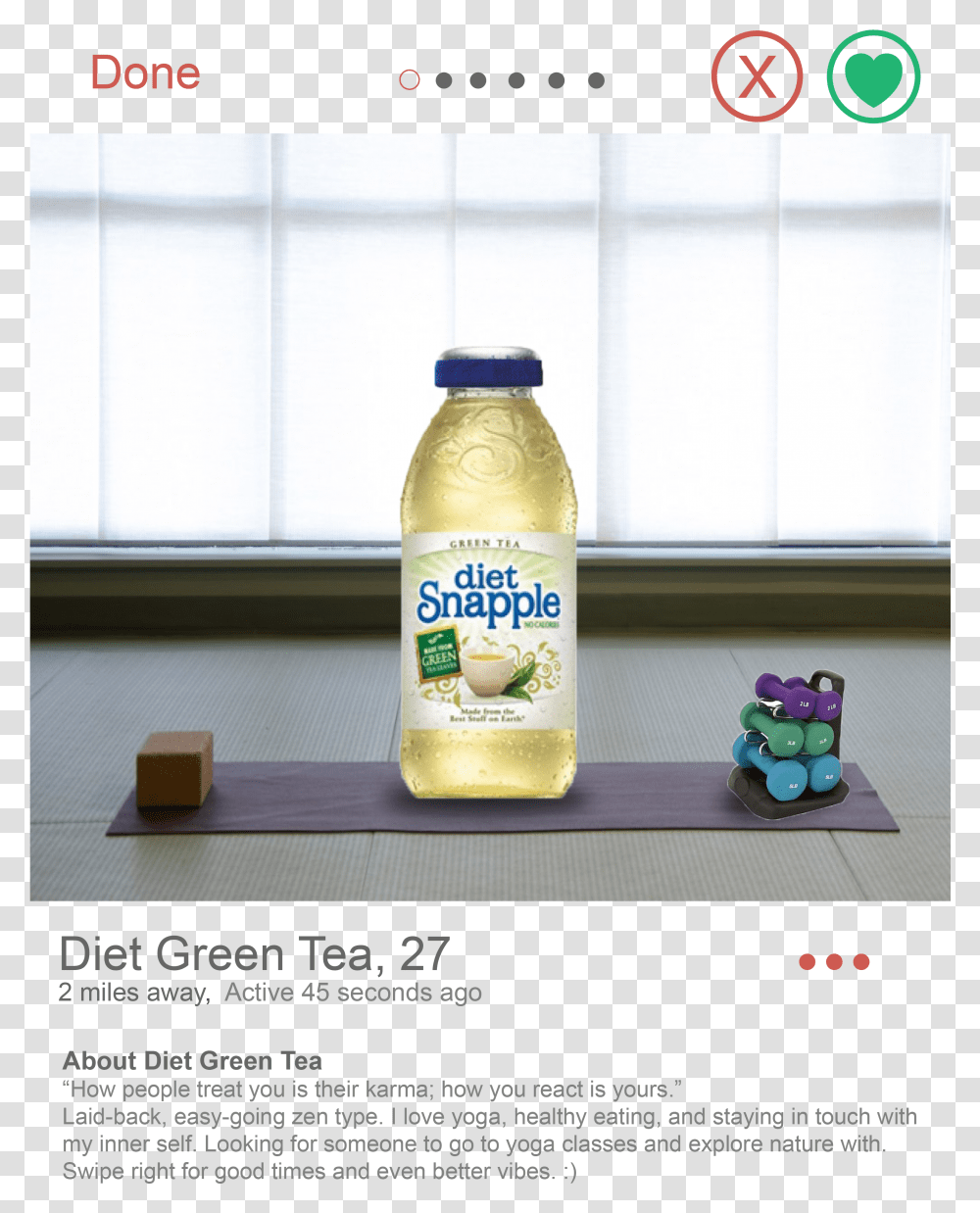 Green Tea Snapple Snapple, Food, Beer, Alcohol, Beverage Transparent Png
