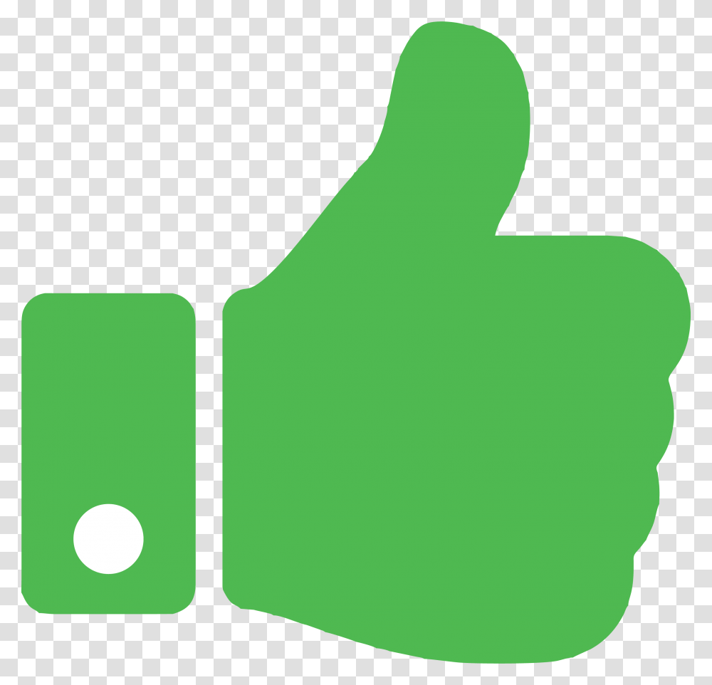 Green Thumbs Up Icon, Logo, Hand Transparent Png