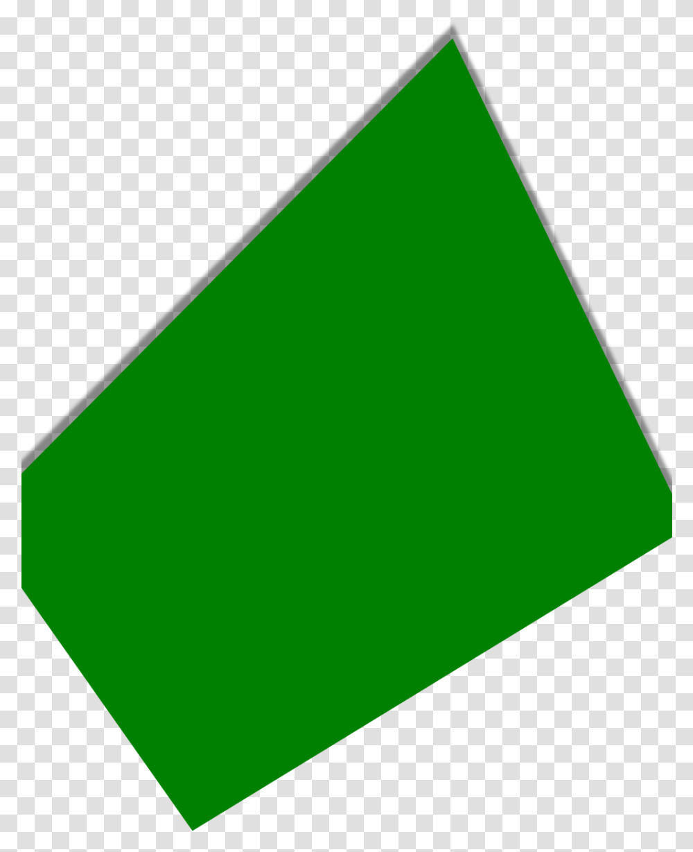 Green Thumbtack, Triangle Transparent Png