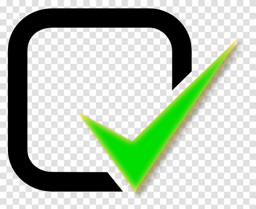 Green Tick Box, Star Symbol, Triangle, Hand Transparent Png