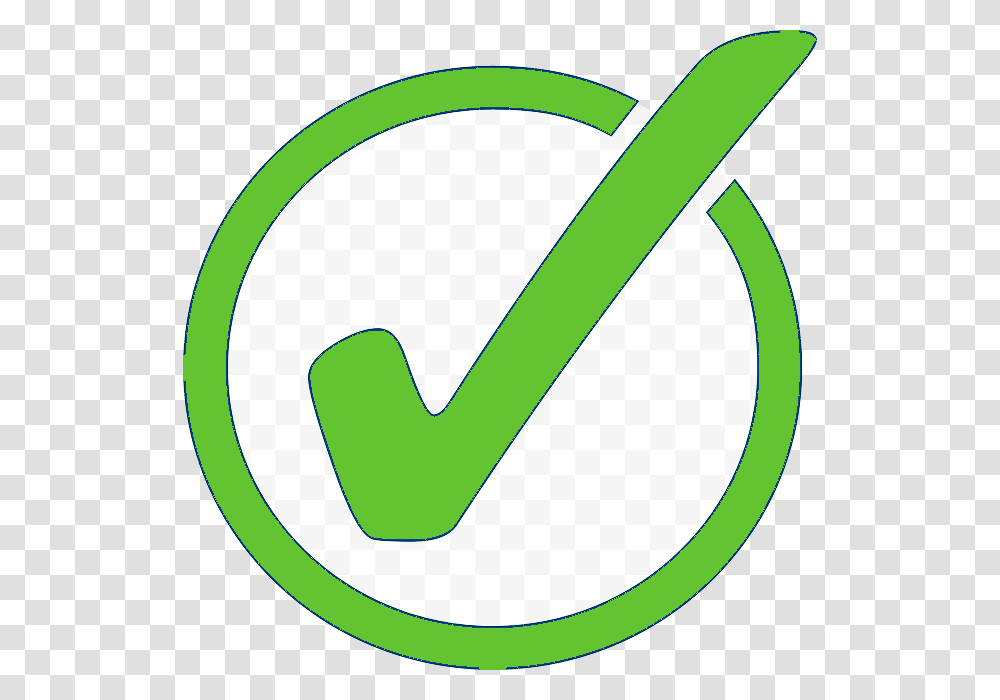 Green Tick Clipart Little Green, Logo, Trademark, Number Transparent Png