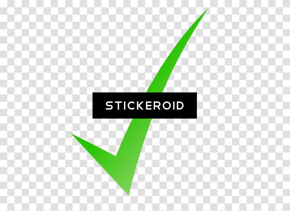 Green Tick Graphic Tick, Label, Bottle, Word Transparent Png