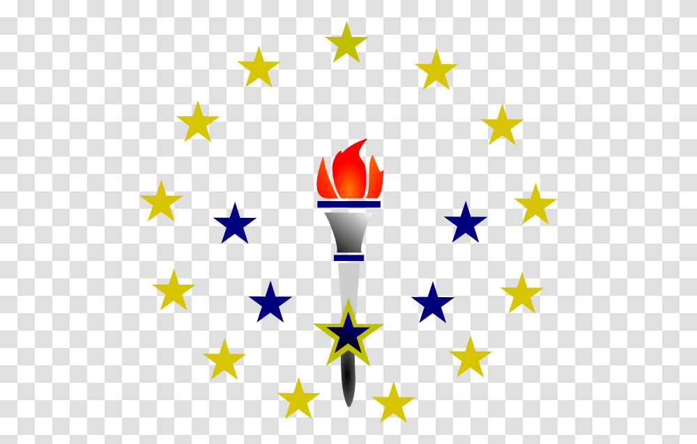 Green Torch, Light, Star Symbol Transparent Png