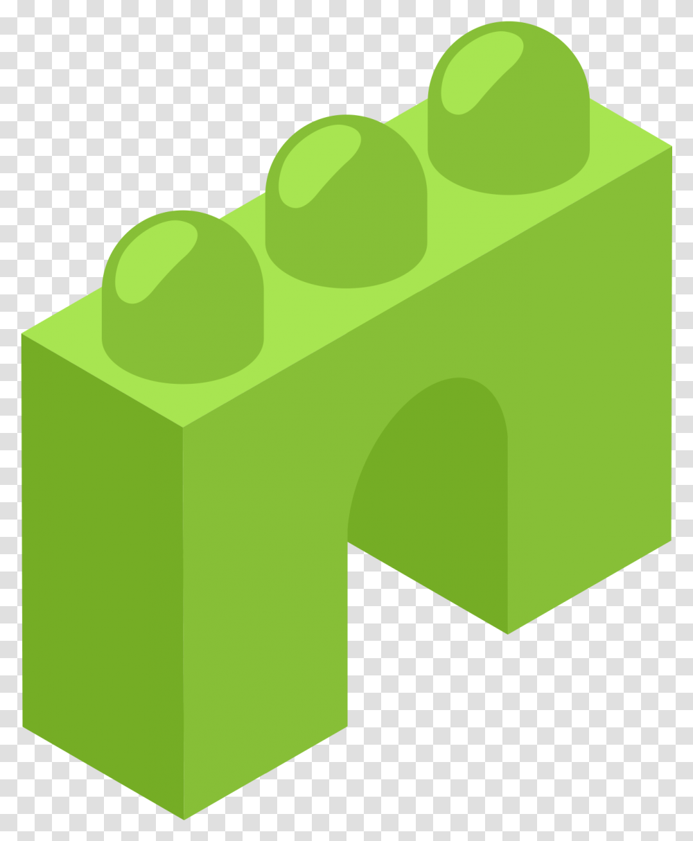 Green Toy Block Illustration, Cylinder, Paper Transparent Png