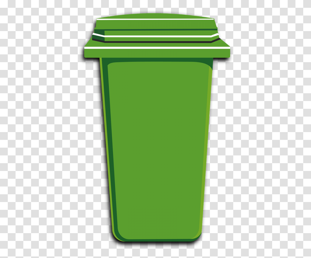 Green Trash Bin Can Plastic Container Garbage Trash Bin Vector, Mailbox, Letterbox, Trash Can, Tin Transparent Png