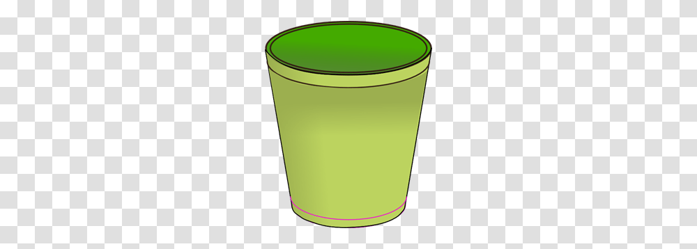 Green Trash Bin Clip Arts For Web, Bucket, Recycling Symbol, Plastic, Cylinder Transparent Png