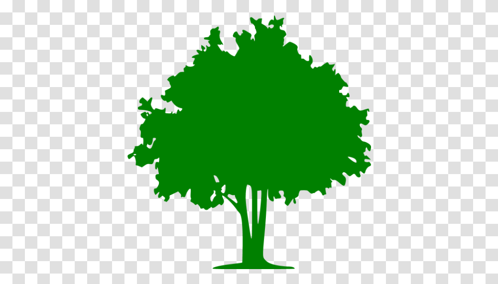 Green Tree 32 Icon Tree Icon, Plant, Leaf, Silhouette, Poster Transparent Png