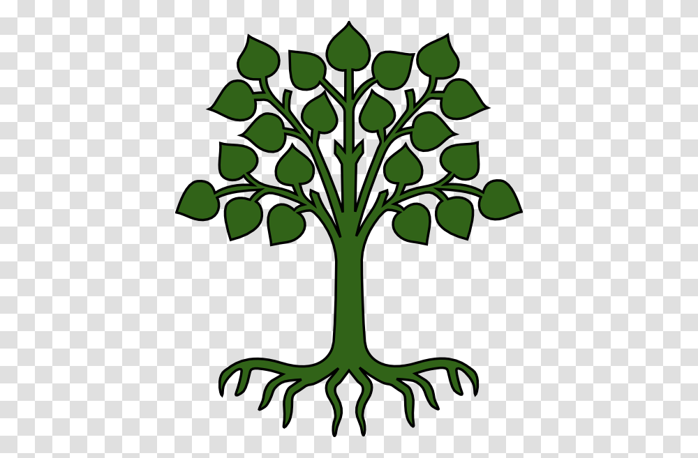 Green Tree With Roots Clip Art, Plant, Produce, Food, Vegetable Transparent Png