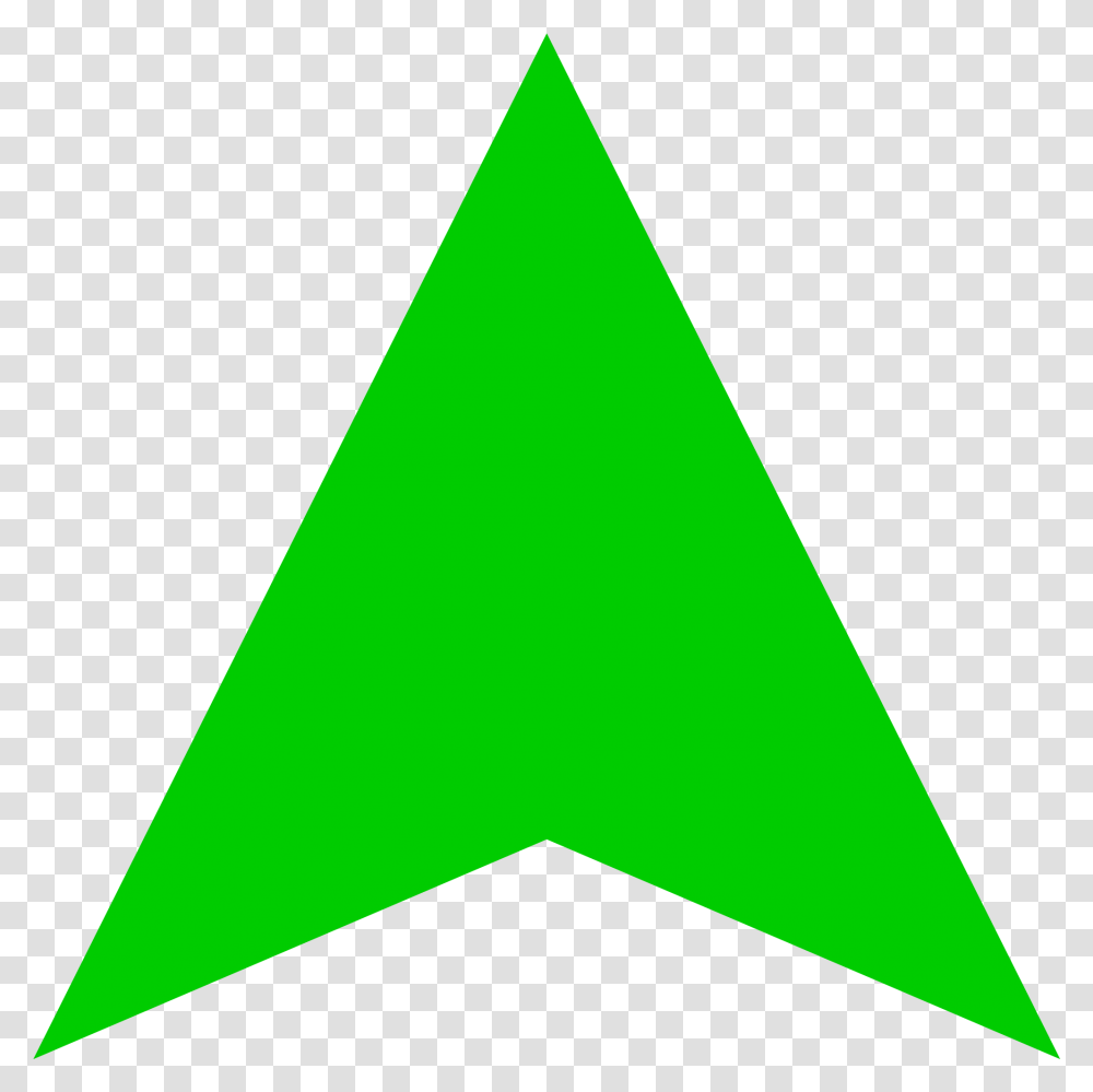Green Triangle Green Up Arrow Icon Transparent Png