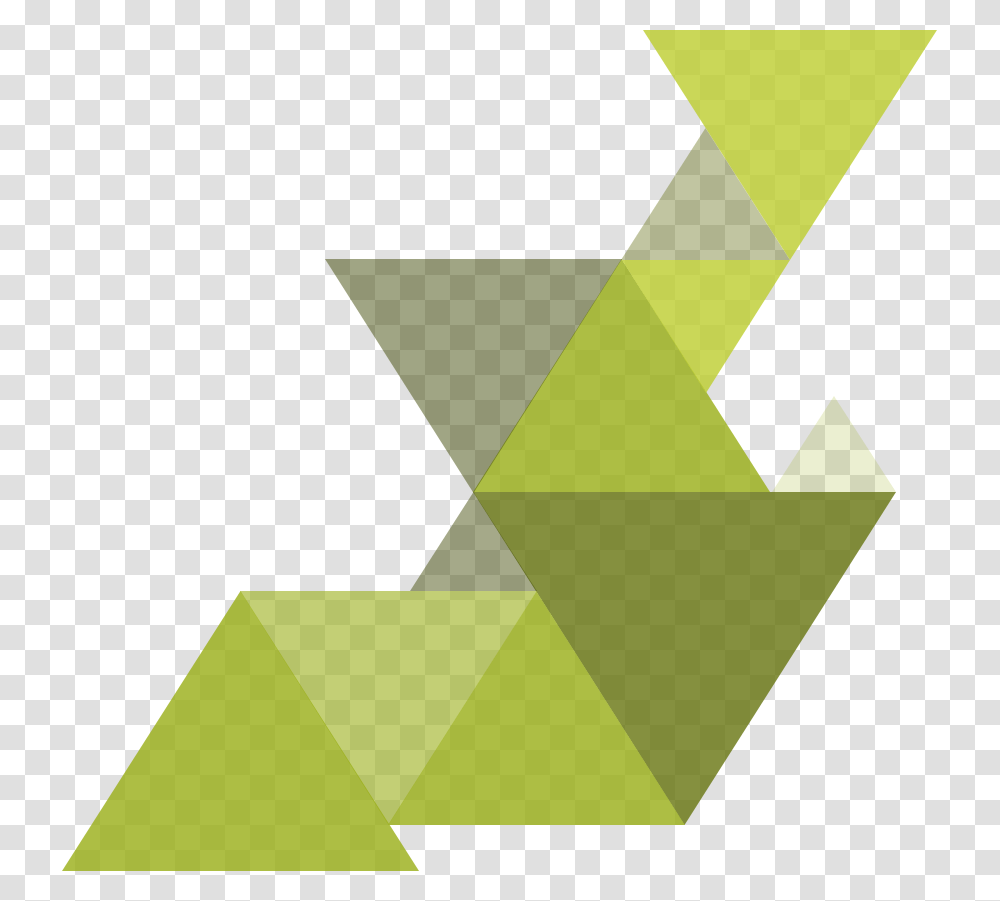 Green Triangles In, Logo Transparent Png