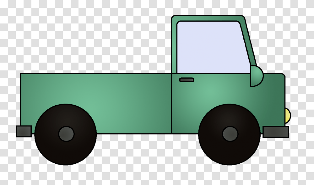 Green Truck Cliparts, Transportation, Vehicle, Van, Pickup Truck Transparent Png