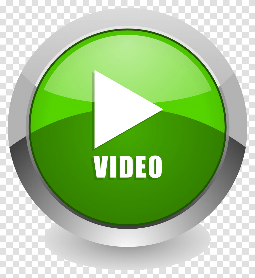 Green Video Clip Icon Vertical, Tape, Alarm Clock, Logo, Symbol Transparent Png