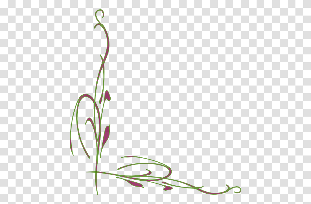 Green Vine Flower Vines Frame Background, Plant, Floral Design, Pattern Transparent Png