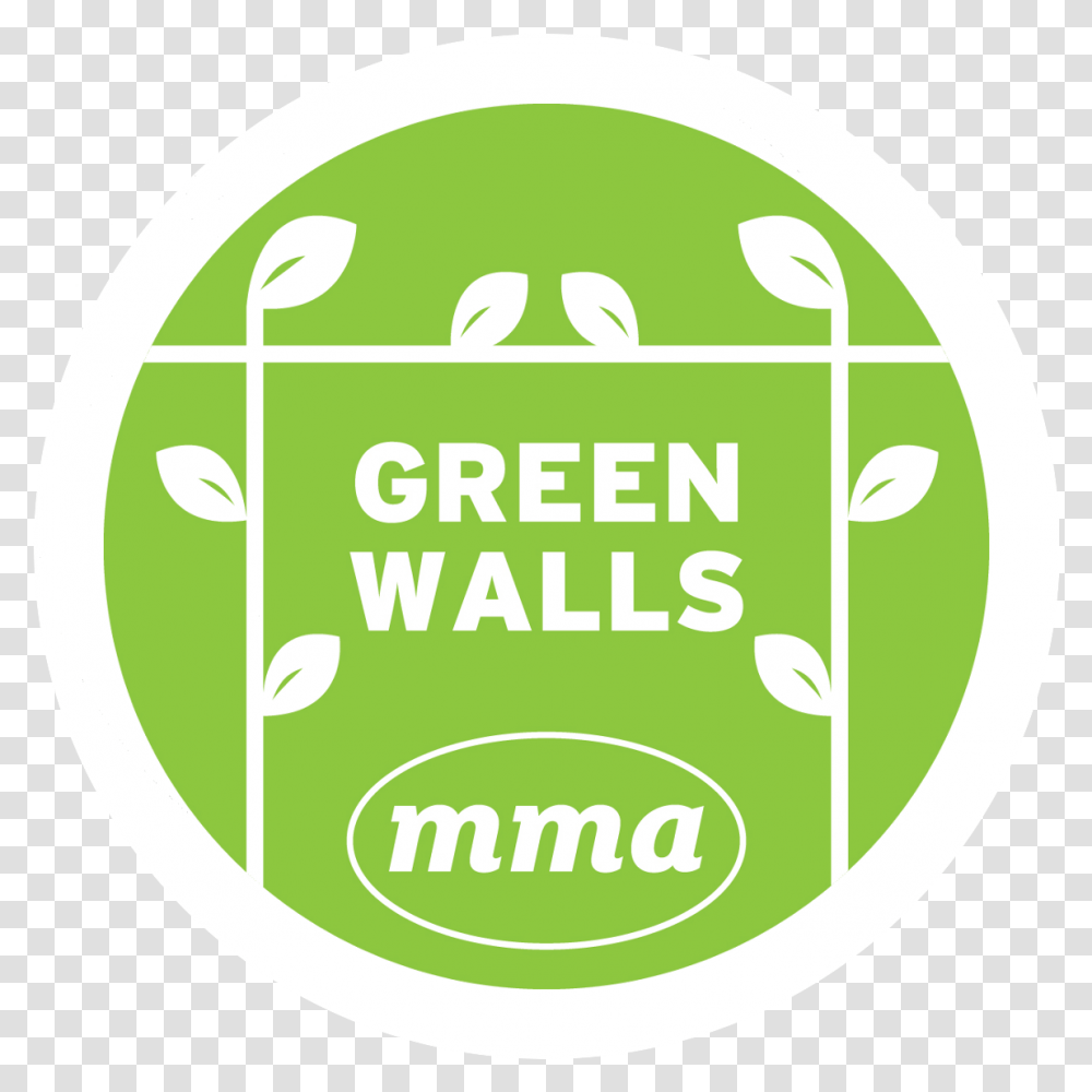 Green Walls Jakob Rod Mesh Circle, Label, Text, Tennis Ball, Logo Transparent Png