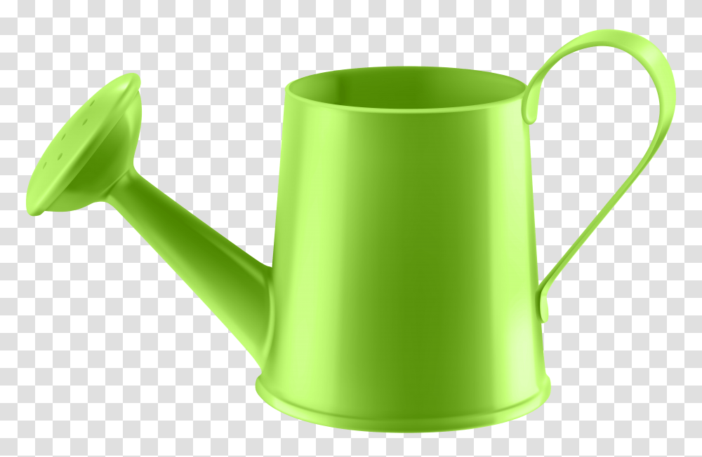 Green Water Can Clip, Tin, Watering Can, Jug Transparent Png