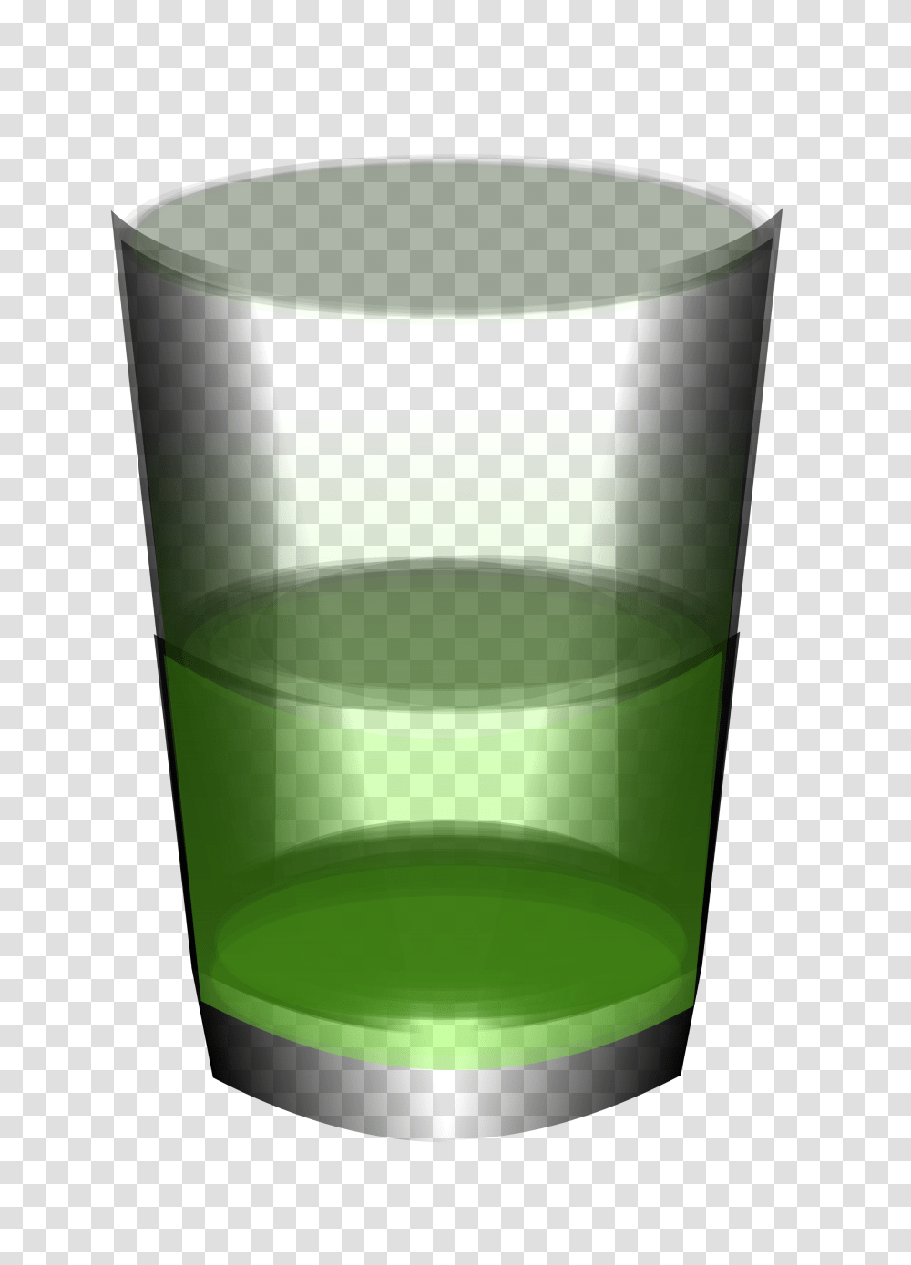 Green Water Icons, Glass, Cylinder, Beverage, Drink Transparent Png