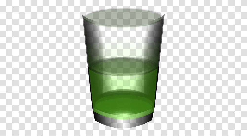 Green Water Pint Glass, Light, Cylinder, Lighting, Graphics Transparent Png