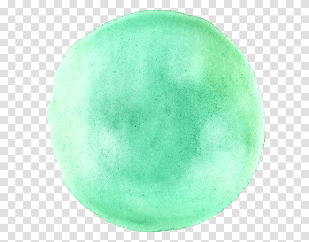 Green Watercolor Circle Green Watercolor Circle, Tennis Ball, Sport, Sports, Sphere Transparent Png