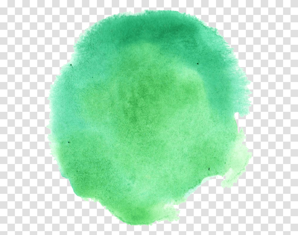 Green Watercolor Circle Onlygfxcom Green Paint Circle, Tennis Ball, Sport, Sports, Mold Transparent Png