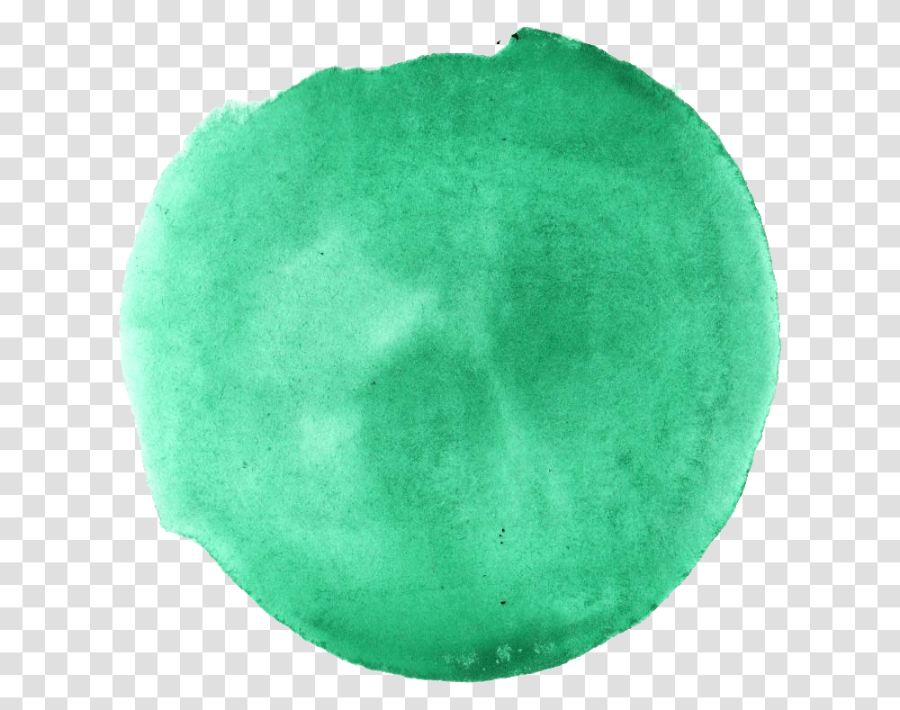 Green Watercolor Circle, Sphere, Accessories, Accessory, Tennis Ball Transparent Png