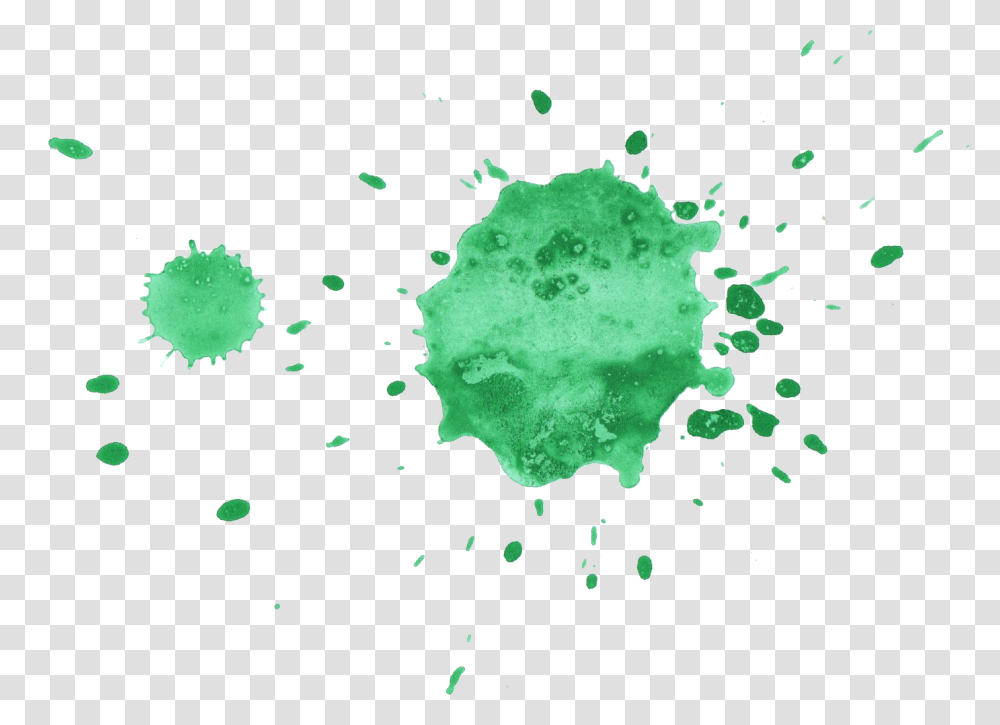 Green Watercolor Splatter Dot, Astronomy, Outer Space, Universe, Planet Transparent Png