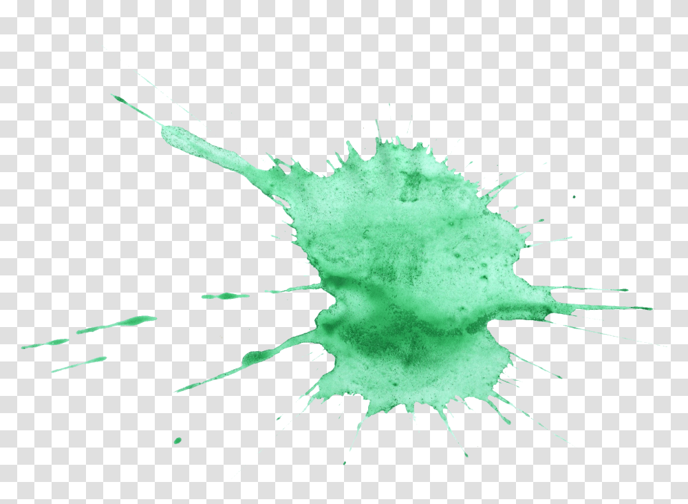 Green Watercolor Splatter Onlygfxcom Splash, Bonfire, Flame, Stain, Graphics Transparent Png