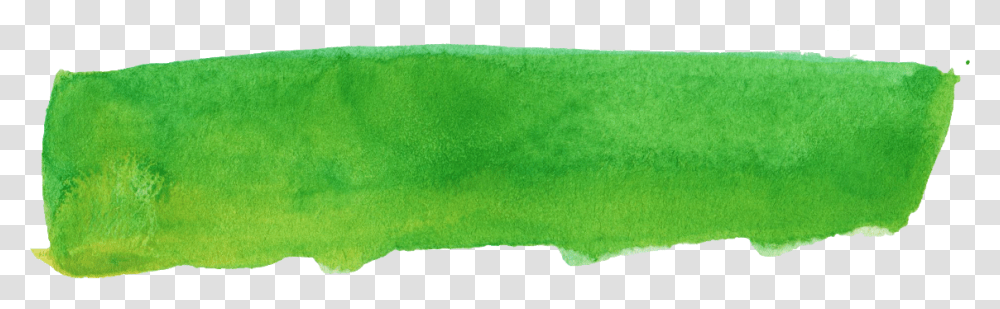 Green Watercolour Brush Stroke, Rug, Plant Transparent Png