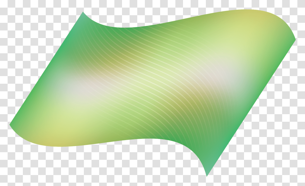 Green Wave Flag, Cushion, Pillow Transparent Png