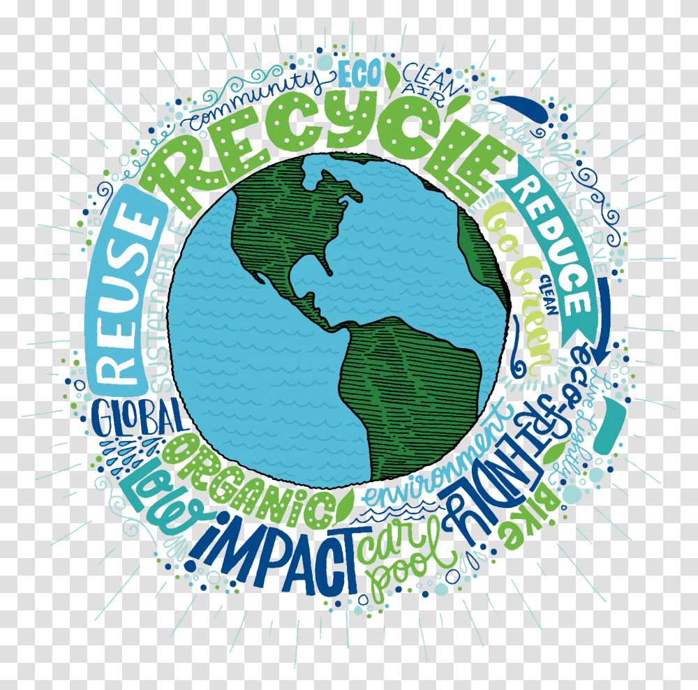 Green Ways To Celebrate Earth Day Earth Day, Logo, Symbol, Trademark, Poster Transparent Png