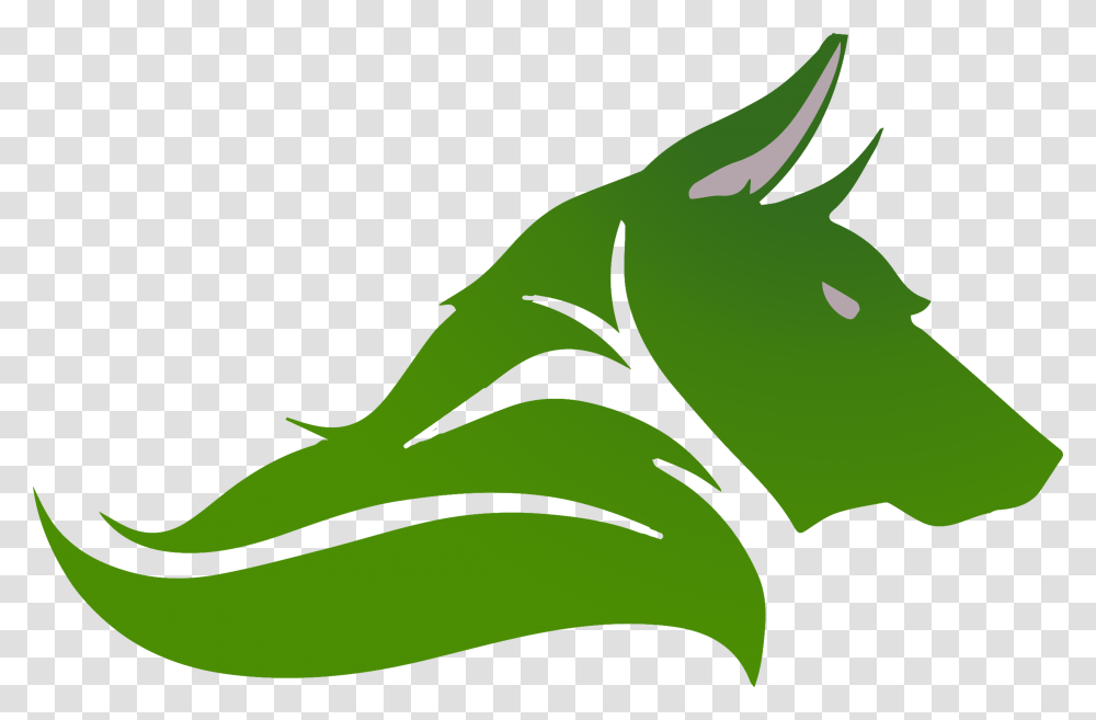Green Wolf Logo Wolf Logo Art, Plant, Leaf, Vegetable, Food Transparent Png