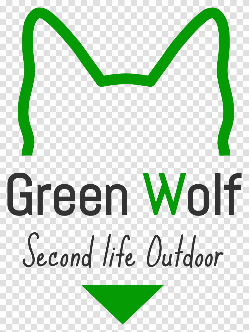 Green Wolf, Recycling Symbol, Logo Transparent Png