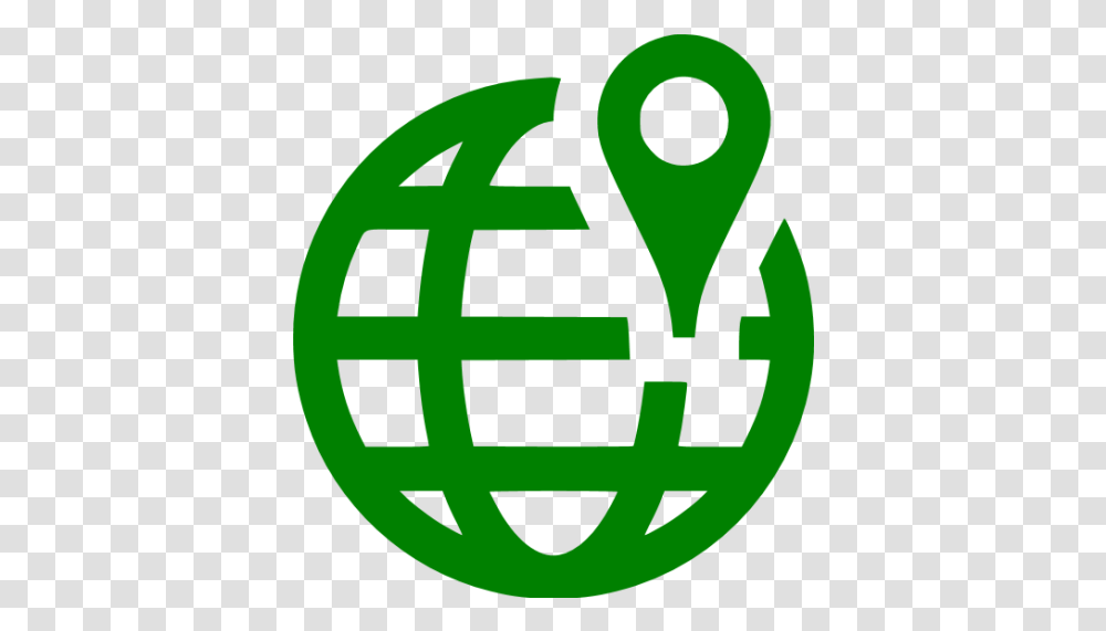 Green Worldwide Location Icon Map Icon Green, Symbol, Bomb, Weapon, Weaponry Transparent Png