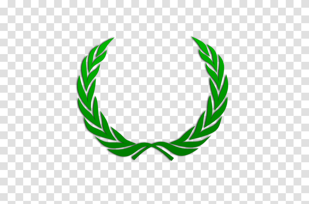 Green Wreath Clip Art, Emblem, Stencil Transparent Png