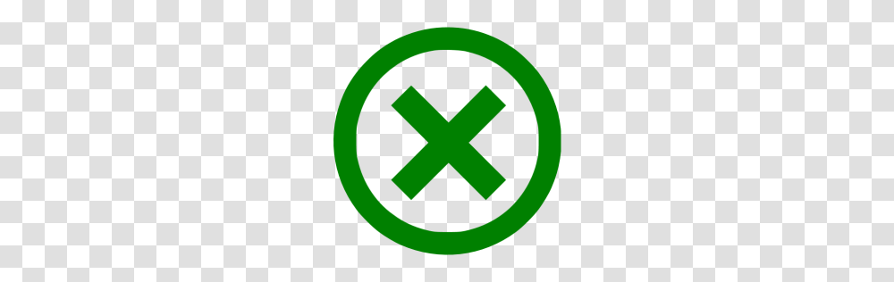 Green X Mark Icon, Plant, Meal Transparent Png