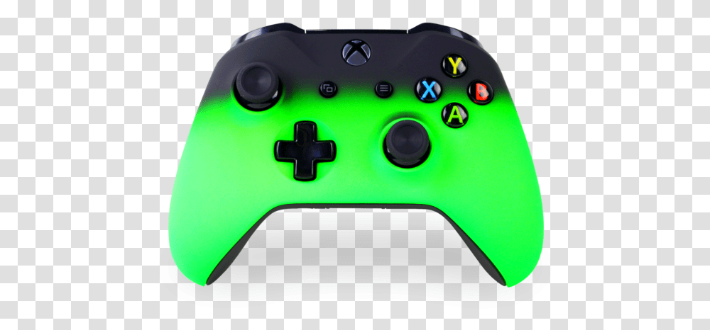 Green Xbox Controller Custom Xbox Controller Uk, Electronics, Joystick Transparent Png