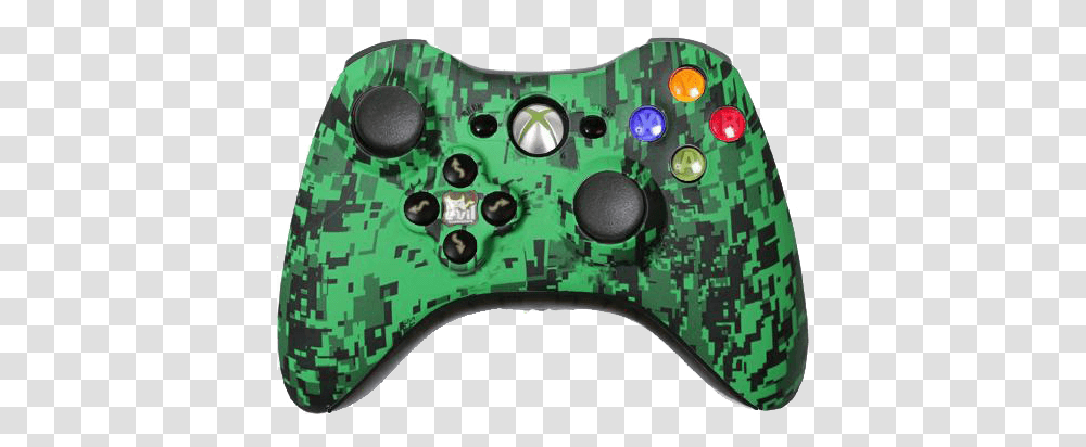 Green Xbox Controller Xbox 360 Controller, Electronics, Joystick, Remote Control, Adapter Transparent Png