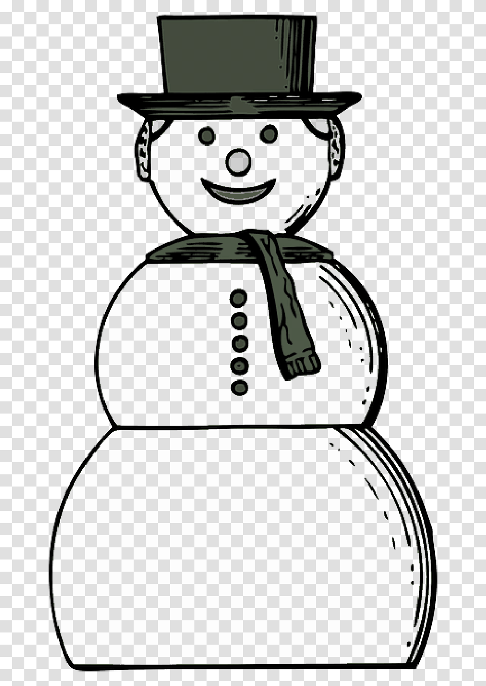 Green Yellow Woman Cartoon Hair Hat Snow Scarf Snow Hat Clipart Black And White, Nature, Outdoors, Snowman, Winter Transparent Png
