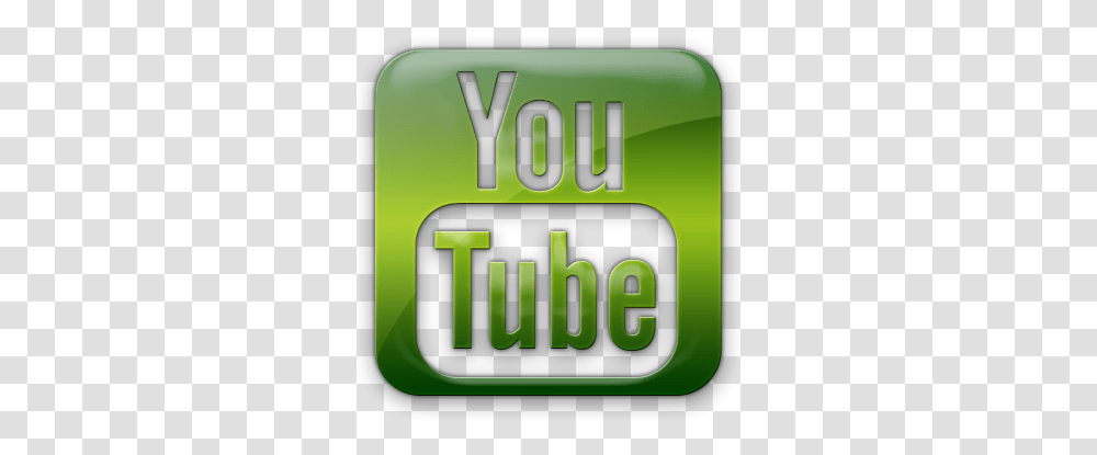 Green Youtube Logo Picture 671430 Icono De Youtube Verde, Label, Text, Word, Plant Transparent Png