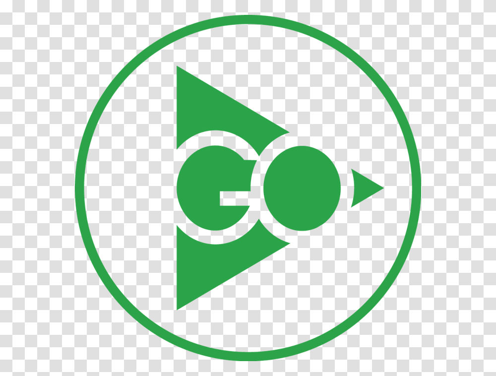 Greenbutton Go Circle, Logo, Recycling Symbol Transparent Png