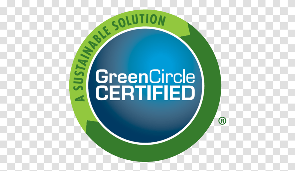 Greencircle Certified Green Circle Logo, Symbol, Label, Text, Sticker Transparent Png