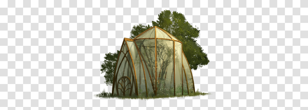 Greenery Ashes Of Creation Wiki Tree, Tent, Camping, Greenhouse, Patio Umbrella Transparent Png