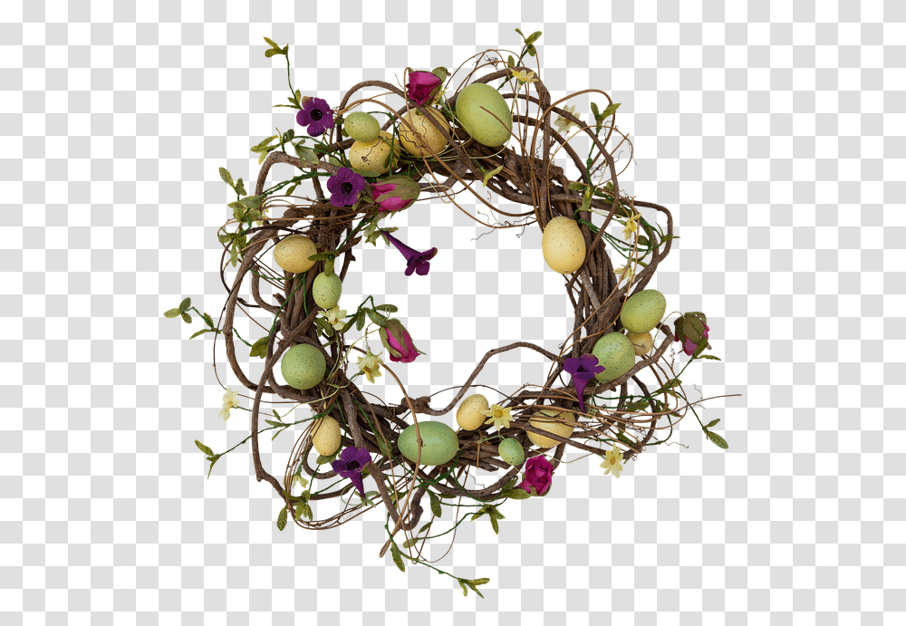 Greenery Wreath Free Photo Frame Round Ideas For Unusual Easter Bonnets, Plant, Flower, Blossom, Flower Arrangement Transparent Png