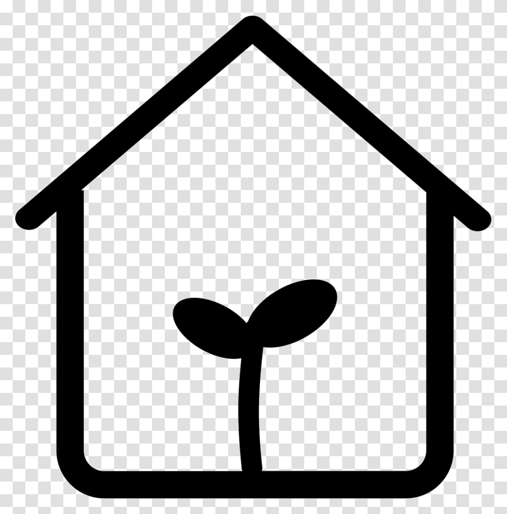 Greenhouse Greenhouse Icon, Stencil, Silhouette Transparent Png