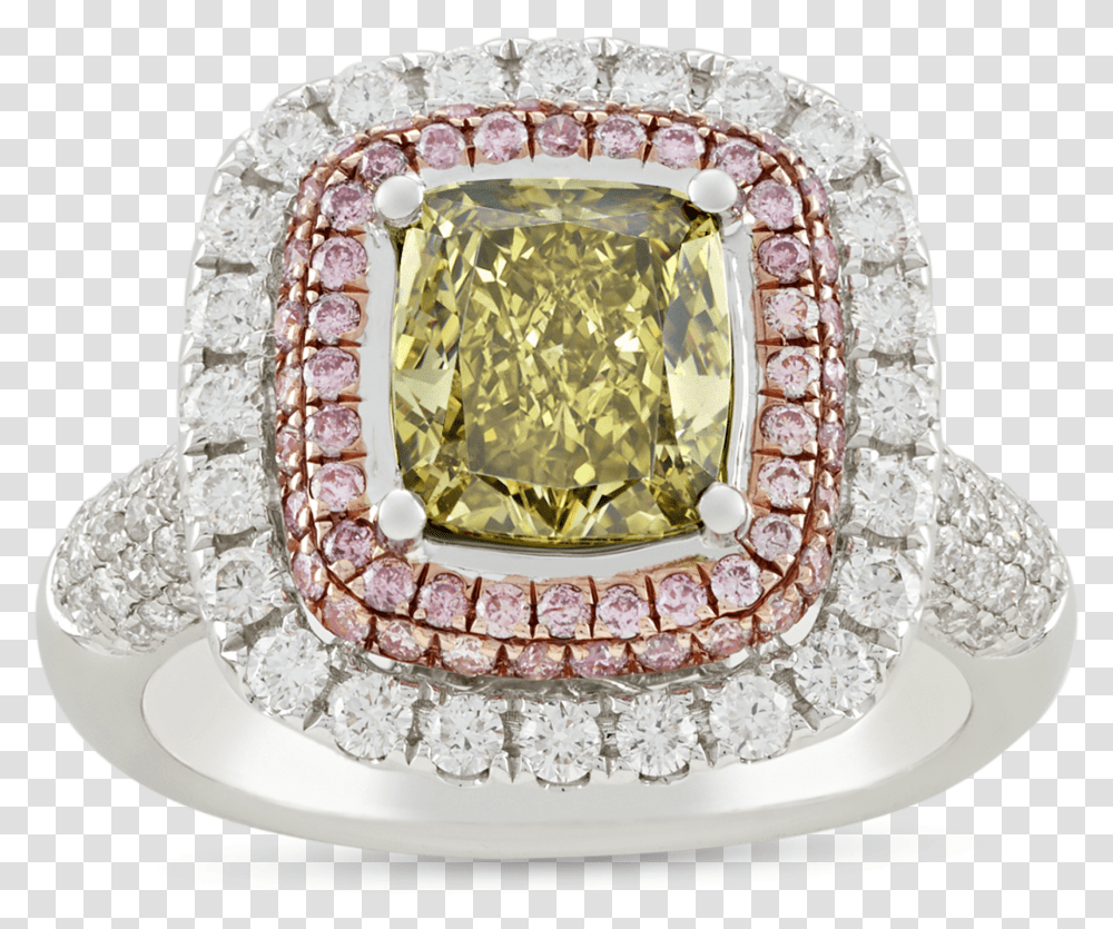 Greenish Yellow Diamond Ring Diamond, Gemstone, Jewelry, Accessories, Accessory Transparent Png