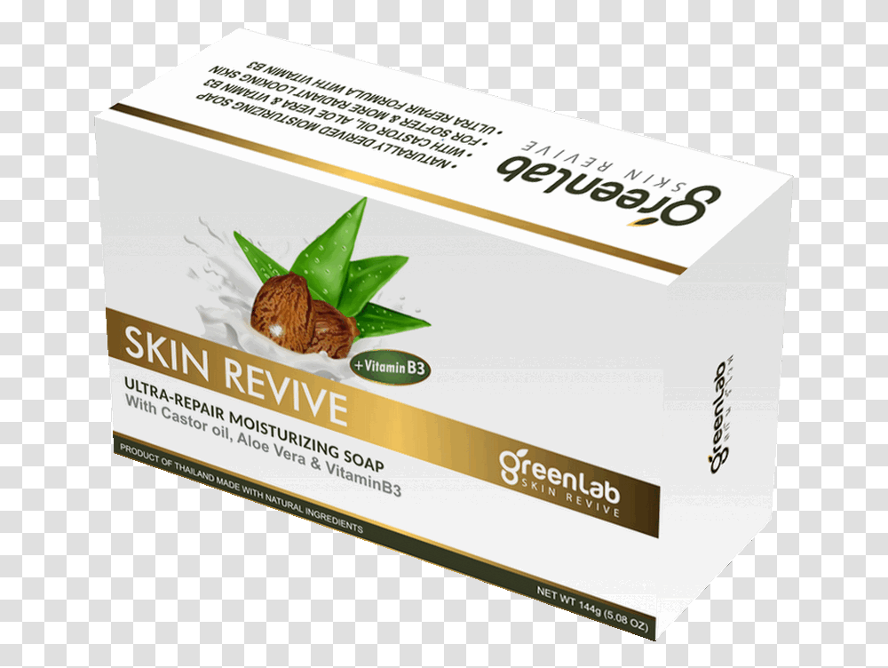 Greenlab Skin Revive Amos Tree Box, Paper, Advertisement, Flyer, Poster Transparent Png