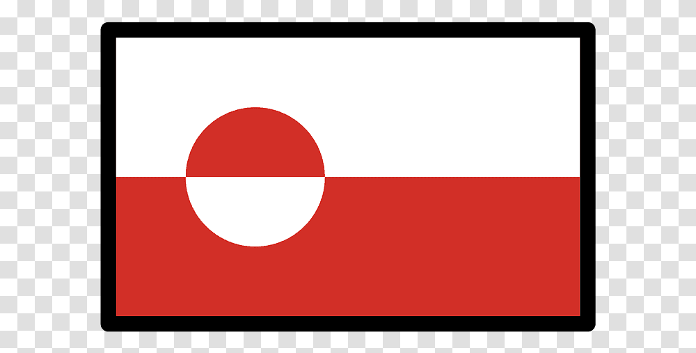 Greenland Flag Emoji Clipart Greenland Flag, Alphabet, Flare Transparent Png