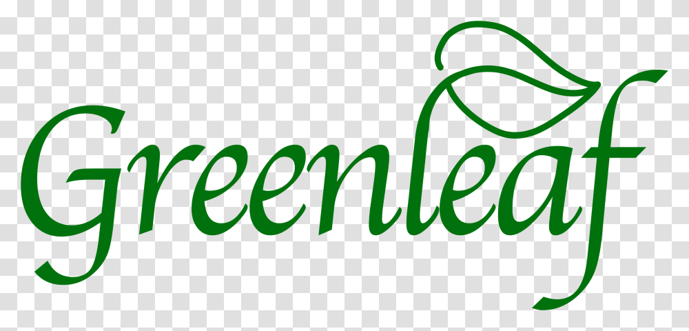 Greenleaf Restaurant Calligraphy, Logo, Trademark, Tabletop Transparent Png
